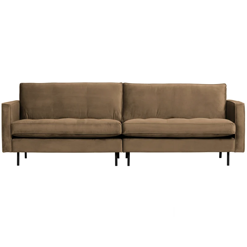 Rodeo classic 3-sitzer sofa velvet taupe