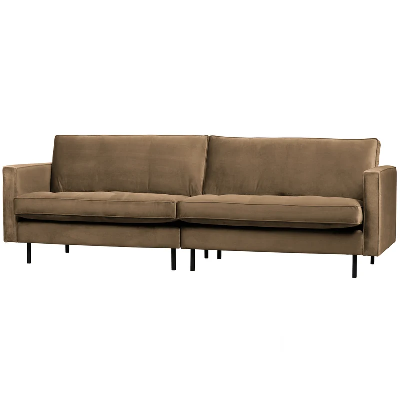 Rodeo classic 3-sitzer sofa velvet taupe