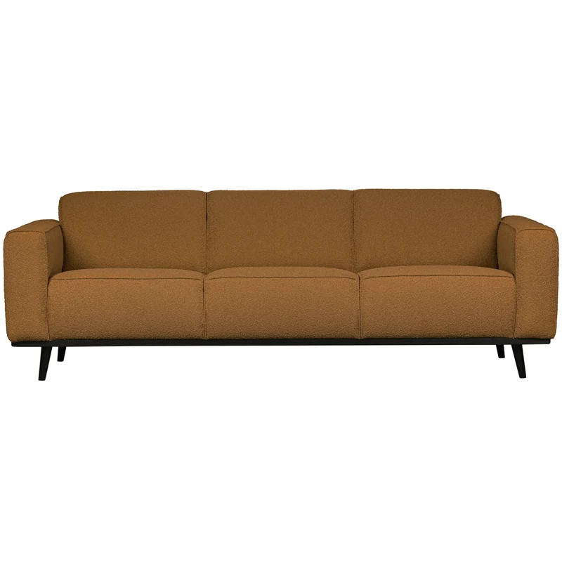 Statement 3-sitzer 230 cm bouclé butter