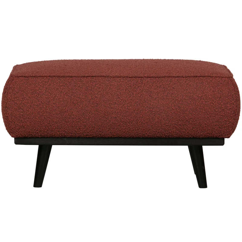 Statement puff bouclé kastanie