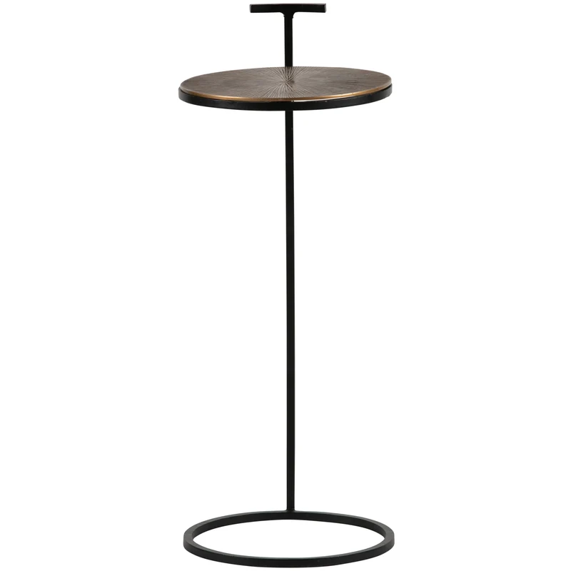 Position beistelltisch metall antique brass