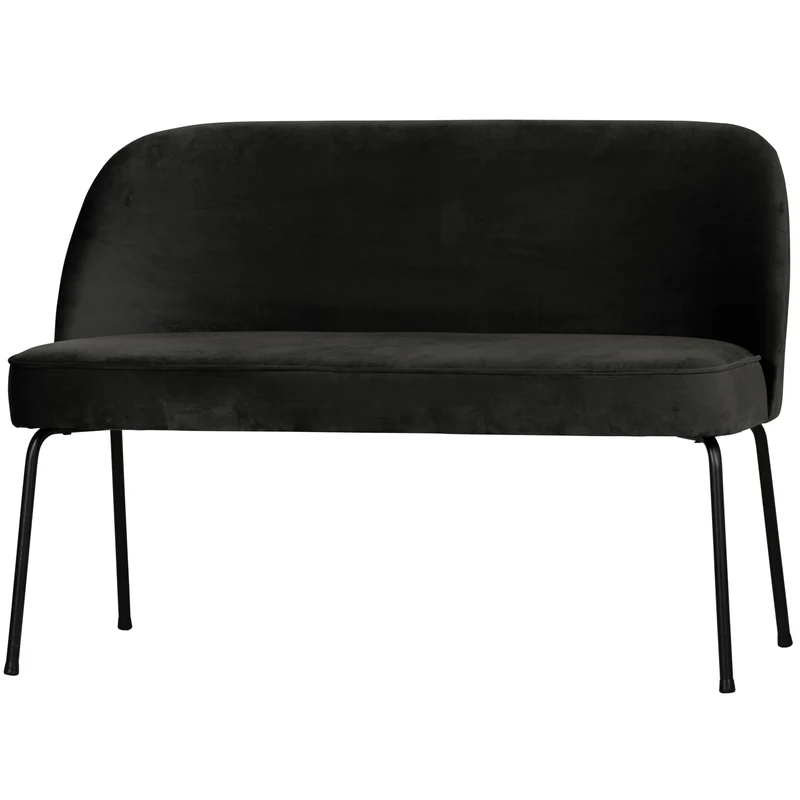 Vogue essbank samt schwarz