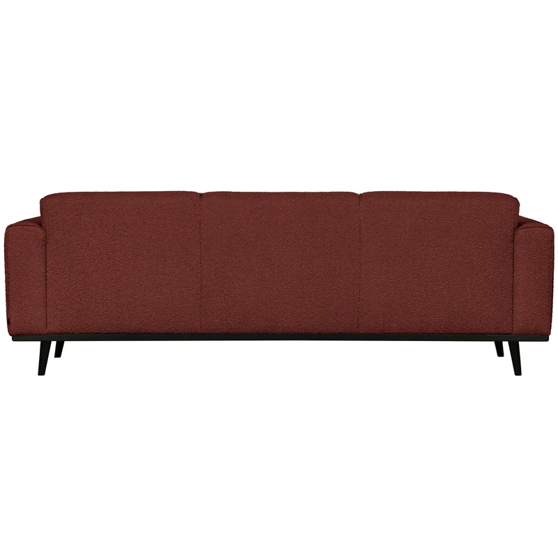 Statement 3-sitzer 230 cm bouclé kastanie