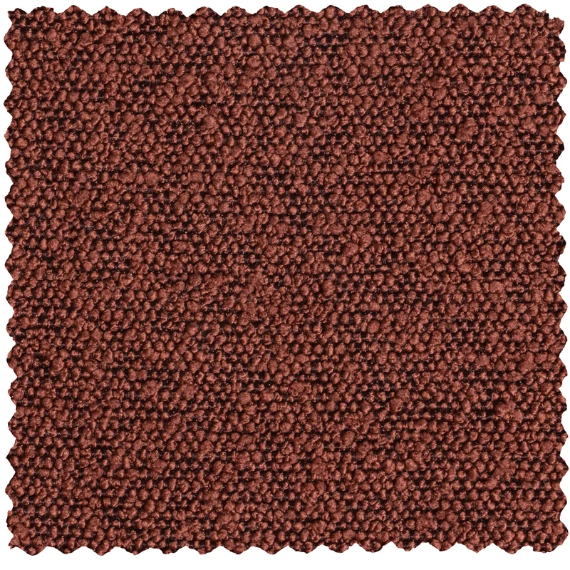 Statement 3-sitzer 230 cm bouclé kastanie