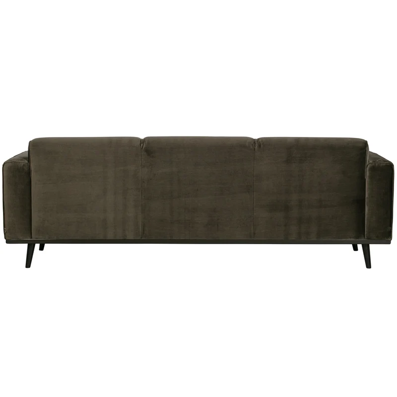 Statement 3-sitzer 230 cm samt warmen grün