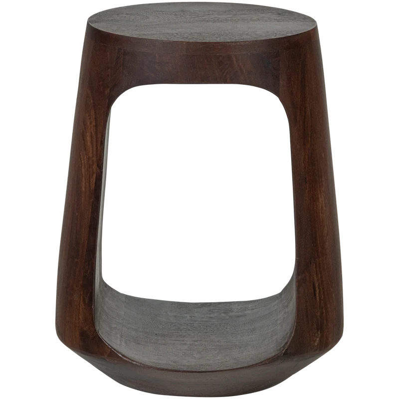 Bayo seitentisch mangoholz nussbaum