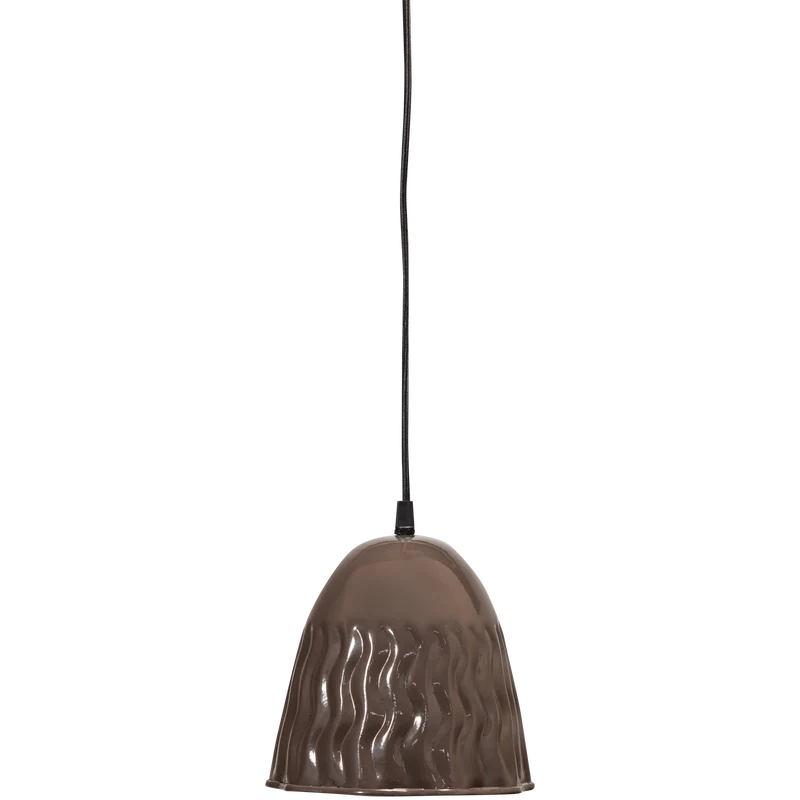 Arleso hängende lampe metall dunkelbraun