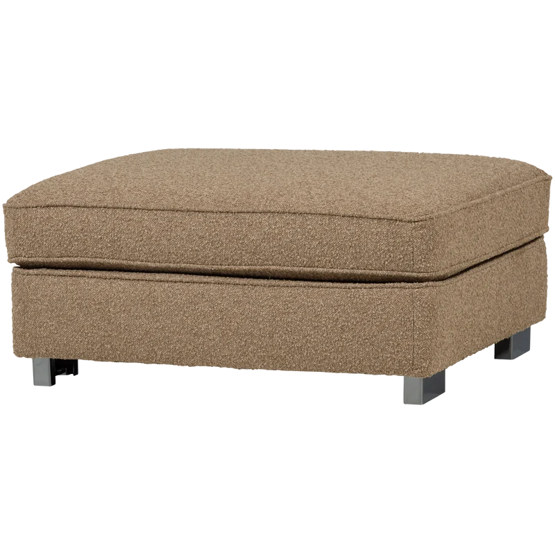 Lazy hocker bouclé braun
