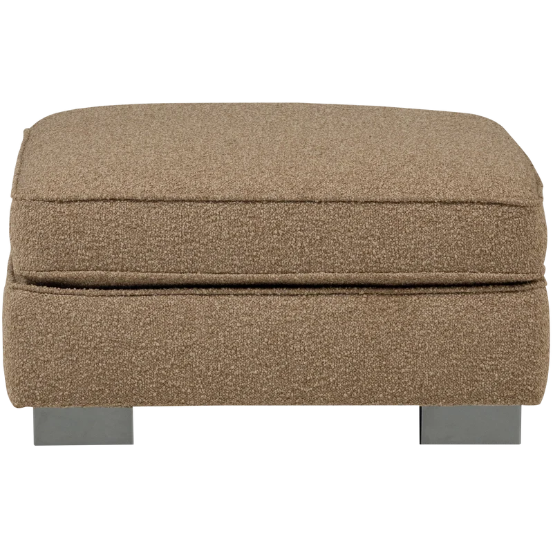 Lazy hocker bouclé braun