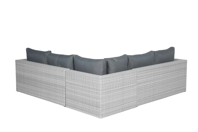 Loungesofa grau 4-teilig, Maße 240x240 cm (Ausverkauft)