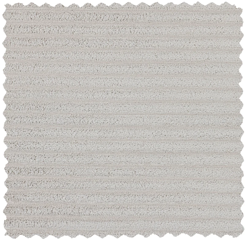 Bean 3,5-sitzer sofa gerippter stoff natur
