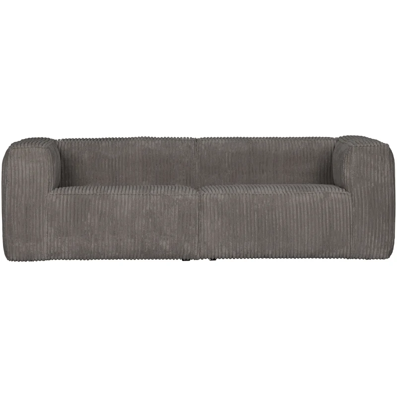 Bean 3,5-sitzer sofa gerippter stoff terrazzo