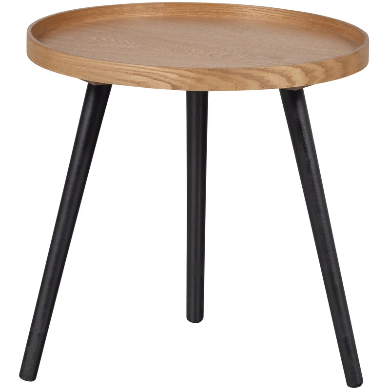 Mesa M holz beistelltisch natur 45xø45
