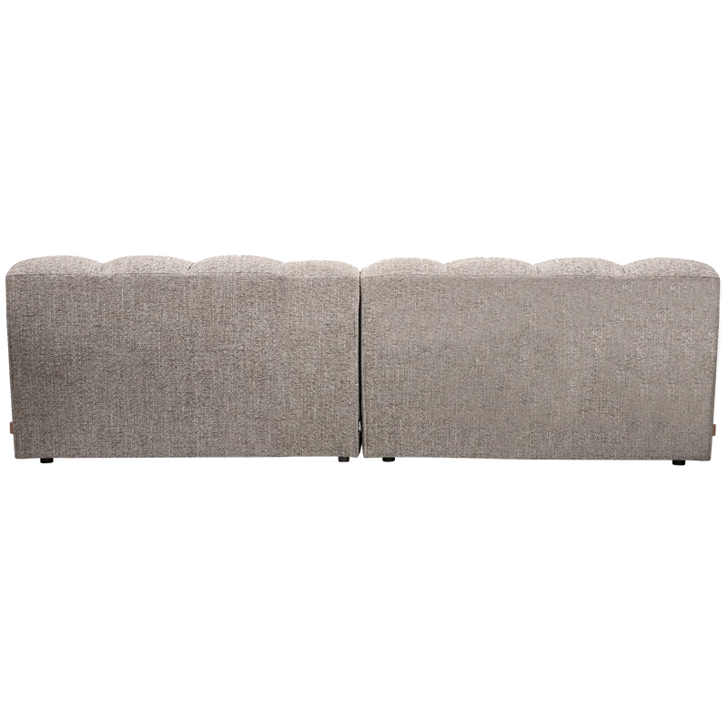 Allure 3-sitzer sofa gewebtes clay melange