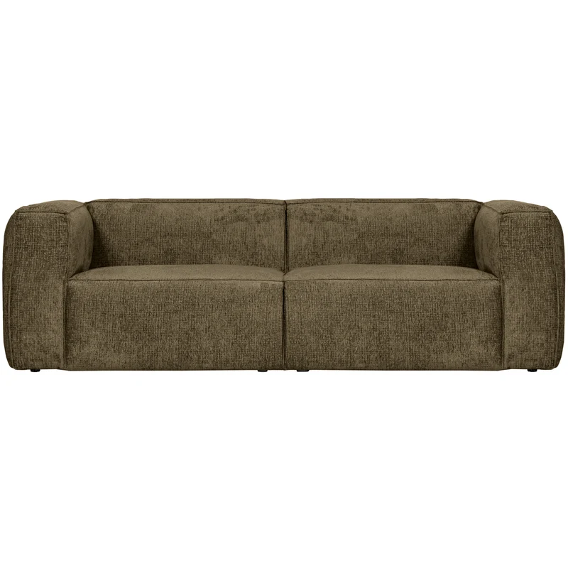 Bean 3,5-sitzer sofa structure velvet moss