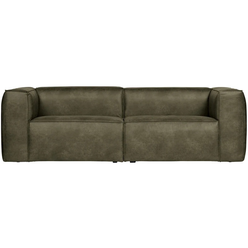 Bean 3,5-sitzer ecoleder sofa ecoleder army