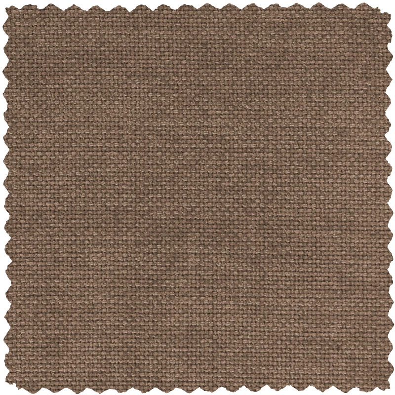Baggy hocker gewebte chenille braun