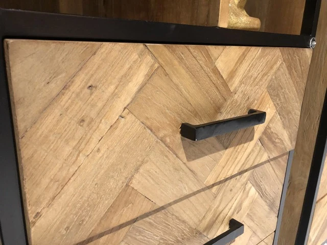Regal Industriedesign, Bücherregal Metall-Gestell, Schrank Industrie, Breite 85 cm