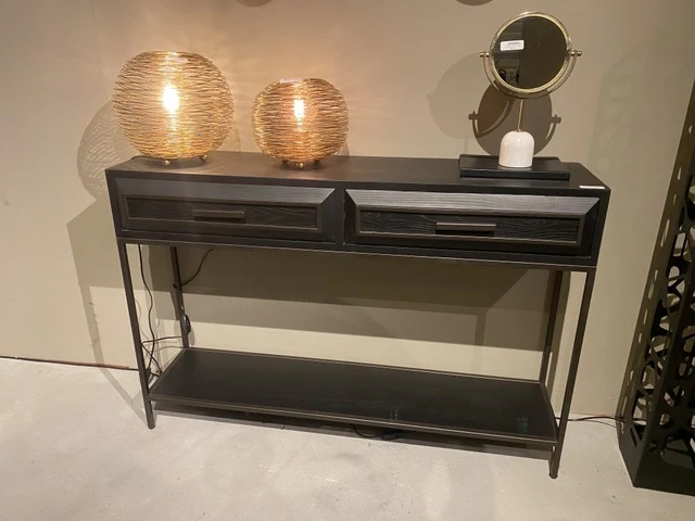 Regal Metall, Metall Regal Industriedesign, Regal schwarz, Breite 110 cm