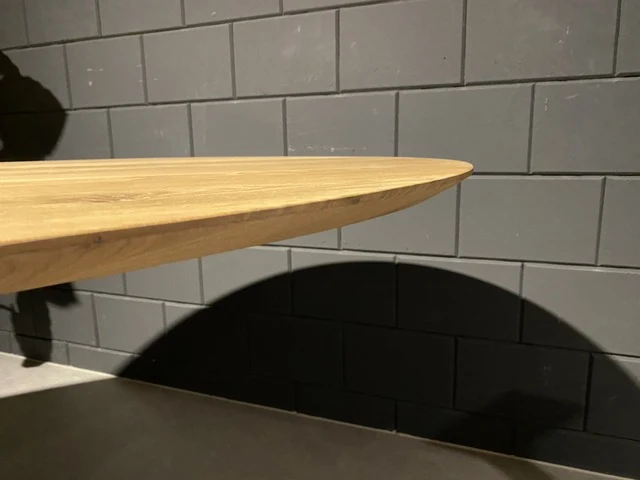Tischplatte Eiche massiv, Breite 200 cm