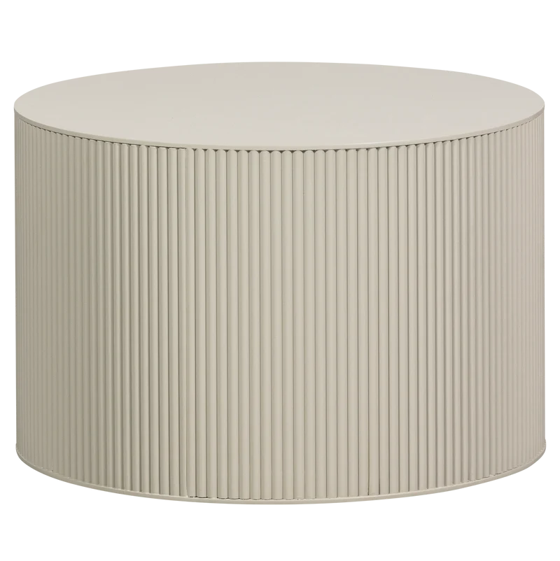 Sanne beistelltisch ronde antik beige