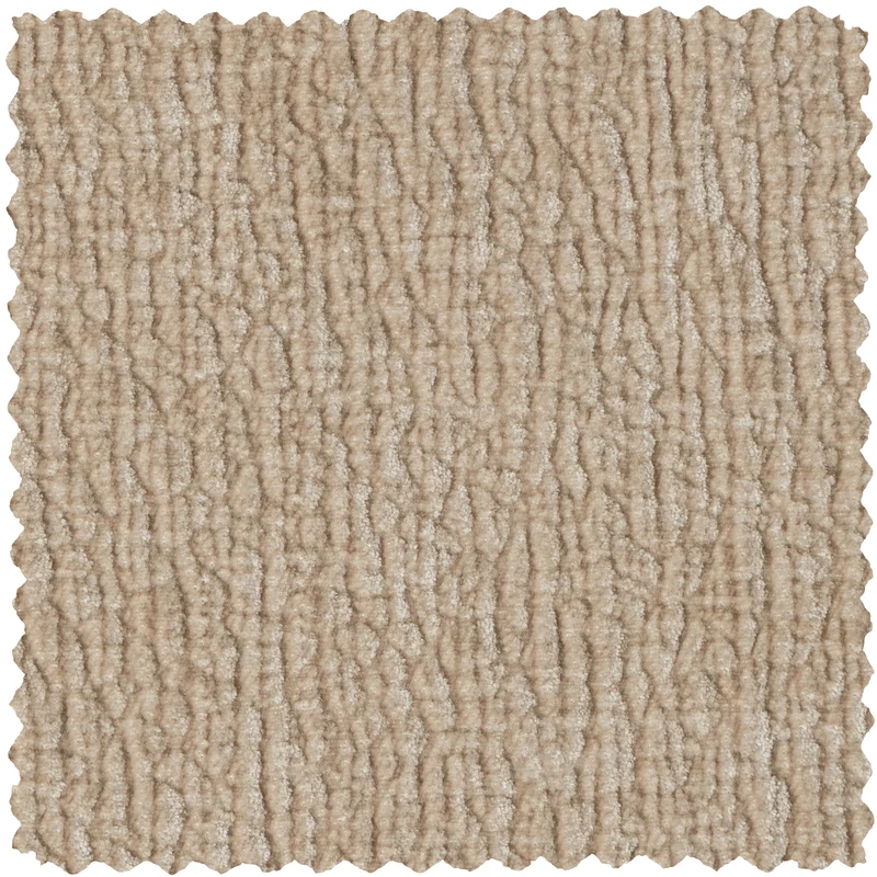 Baggy hocker 3D chenille sand