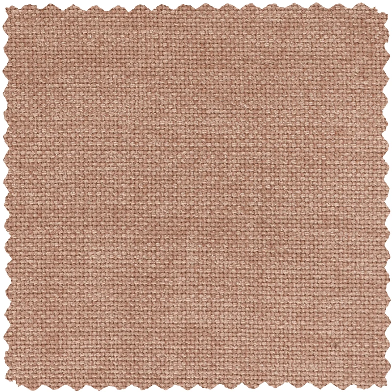 Baggy hocker gewebte chenille altrosa