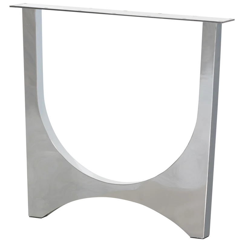 Zaandam design fusse metal chrom