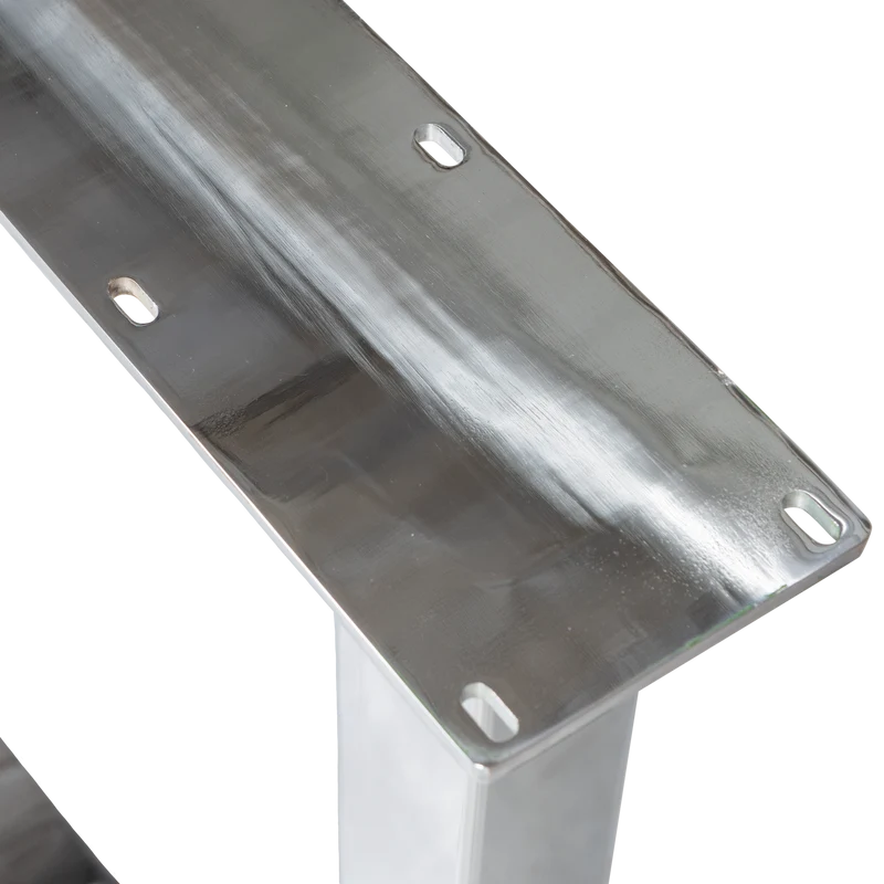 Zaandam design fusse metal chrom