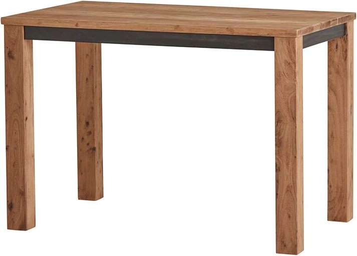 Bartisch Akazie-Holz, Bartisch Naturbraun, Breite 130 cm