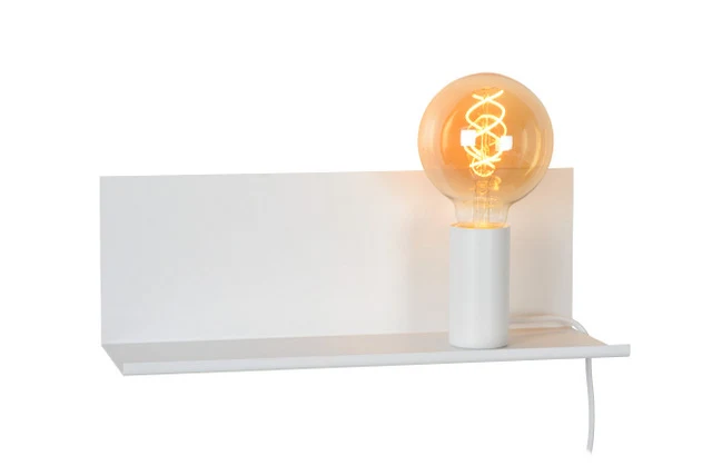 Wandlampe weiß, 1xE27