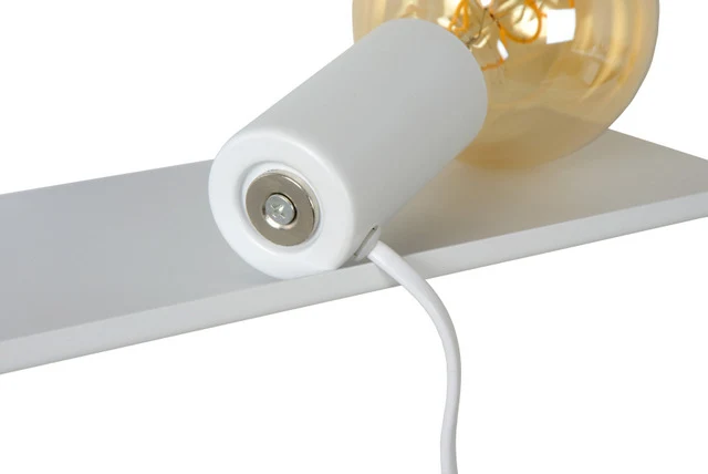 Wandlampe weiß, 1xE27