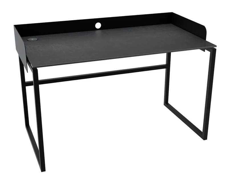 Schreibtisch Keramik-Tischplatte, Schreibtisch Metall, Breite 130 cm