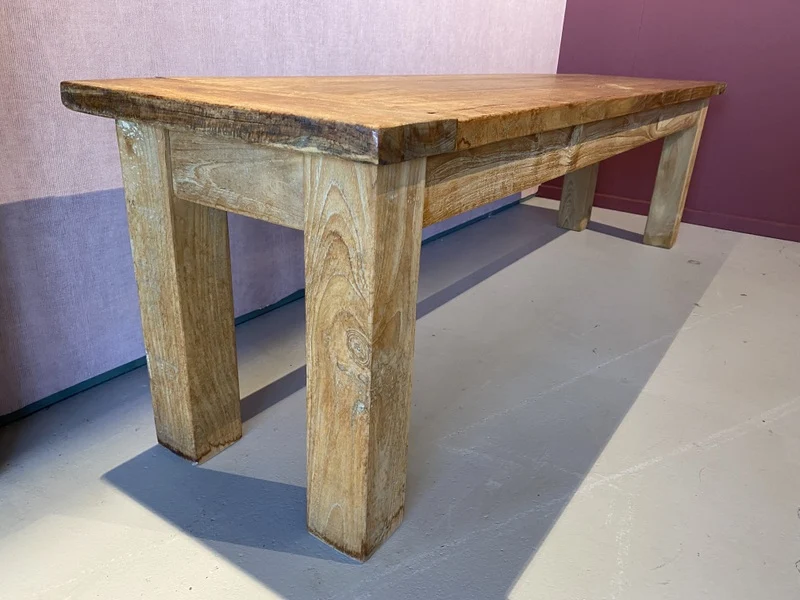 Gartenbank Teakholz, Bank Teak, Breite 120 cm