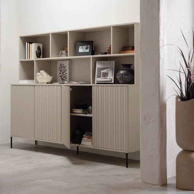 New gravure kommode 200 cm kiefer dust