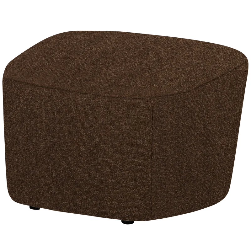 Lofty hocker braun melange