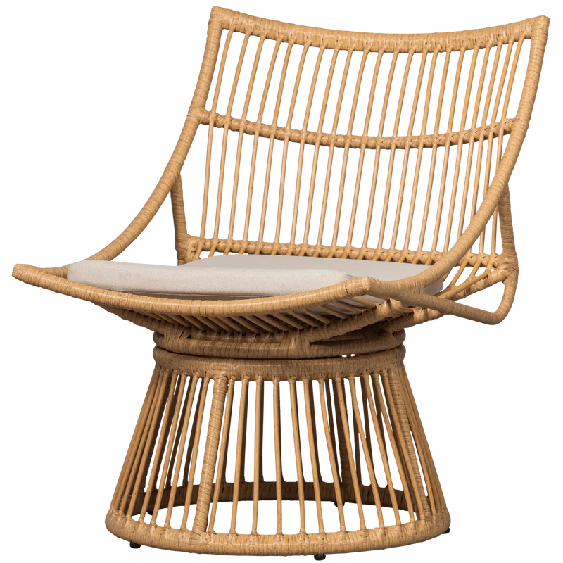 Alatna gartenstuhl geflochten natur