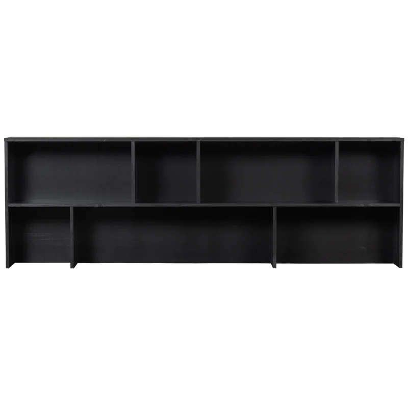New gravure aufsatzschrank kiefer schwarz