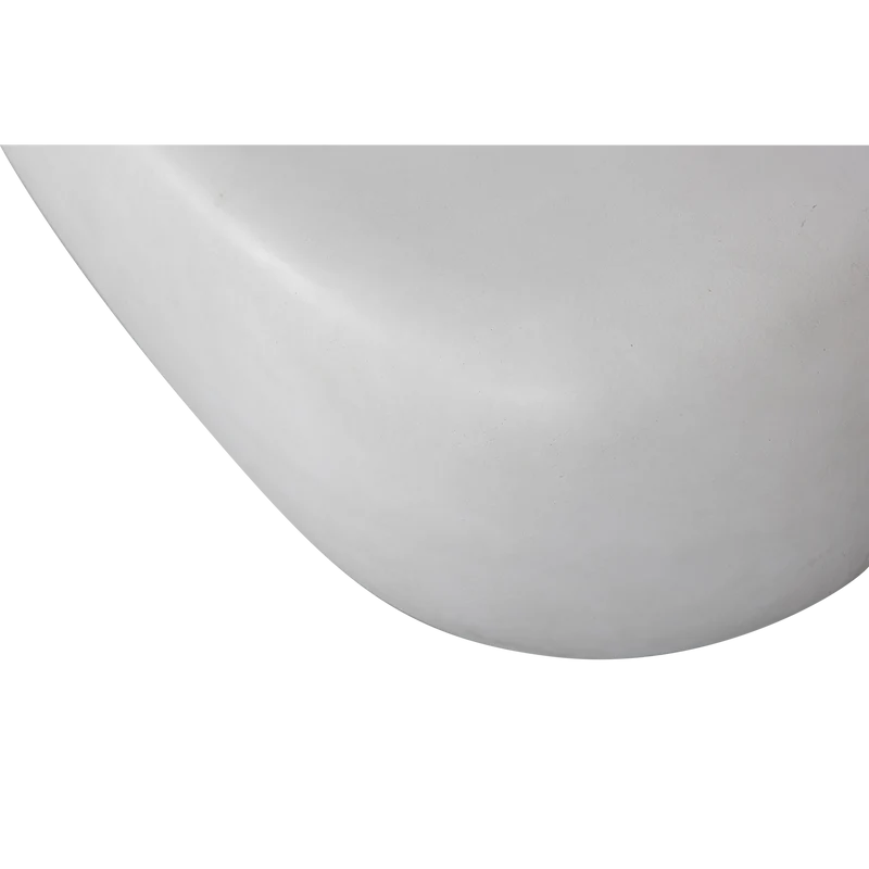 Pebble couchtisch weiss 28x100x43 cm