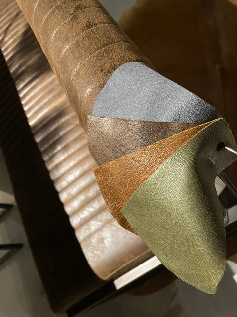 Sitzbank cognac, Bank cognac, Sitzbank in vier Farben, Breite 155 cm