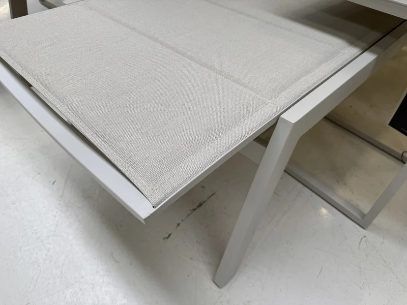 Gartenliege beige, Sonnenliege beige