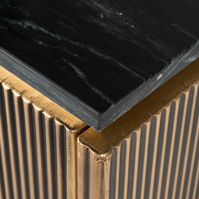Sideboard Gold Antik, Anrichte Gold, Breite 160 cm