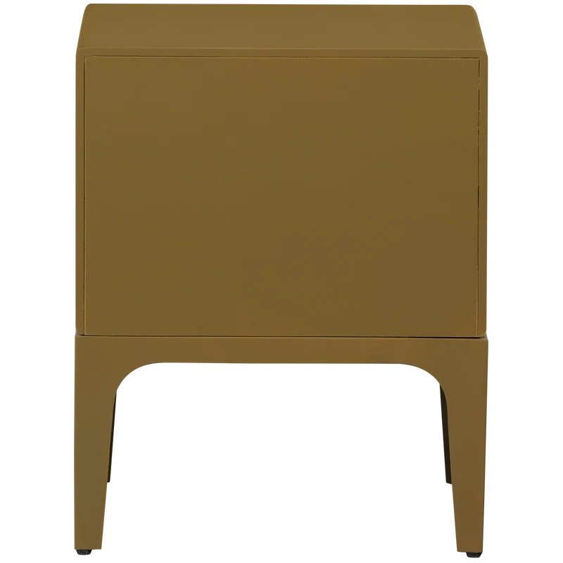 Merge kommode/nachttisch 2 schubladen holz honiggelb