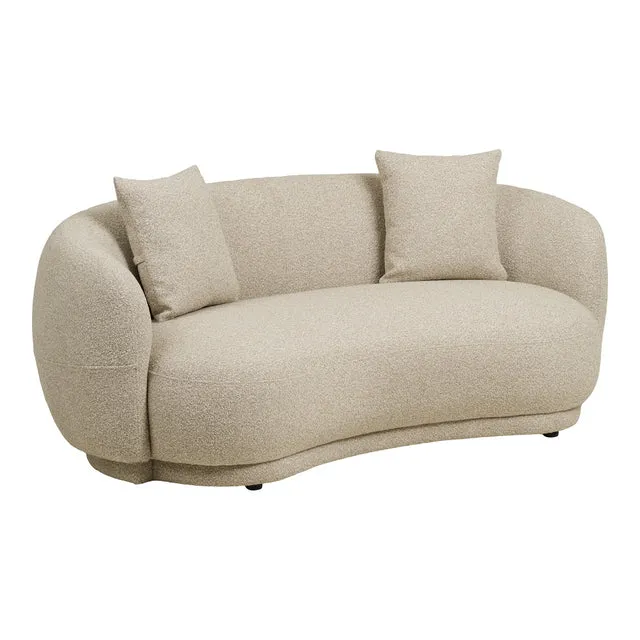 Sofa Farbe Sand, 2,5 Sitzer Sofa Sand