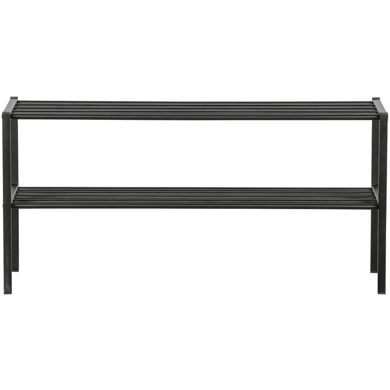 Ferro schuhregal metall schwarz