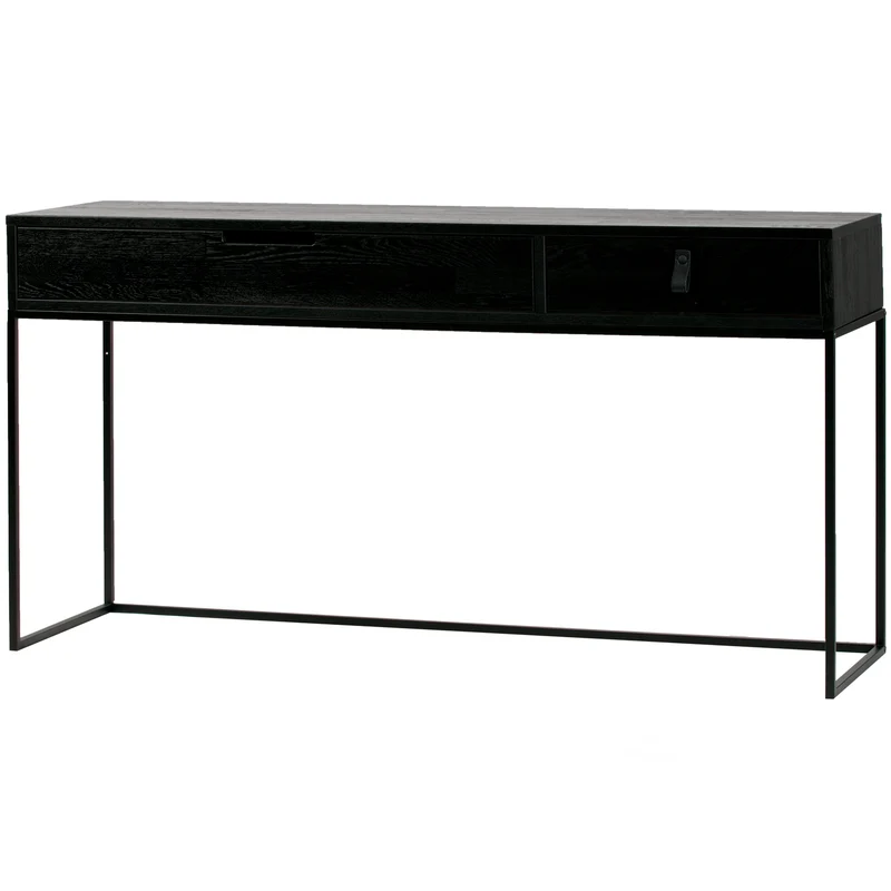 Silas sidetable asche gebürstet schwarz