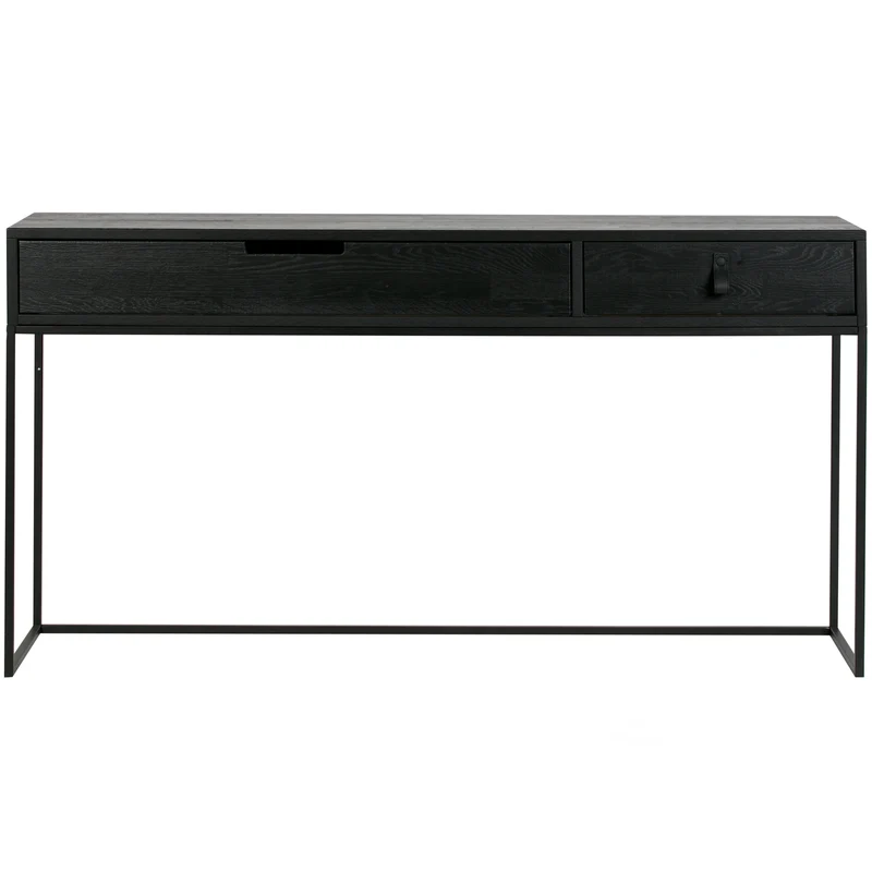 Silas sidetable asche gebürstet schwarz