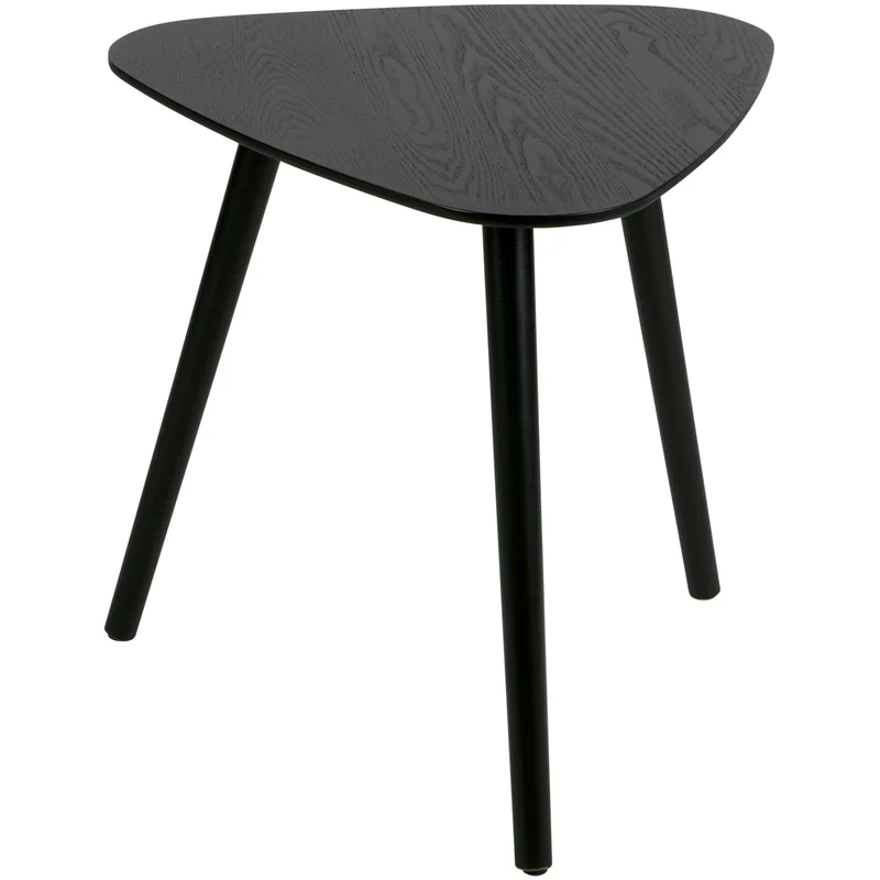 Set von 2 Nila sidetables holz schwarz