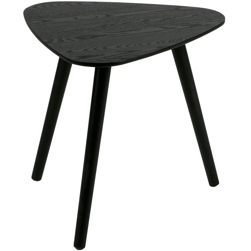 Set von 2 Nila sidetables holz schwarz