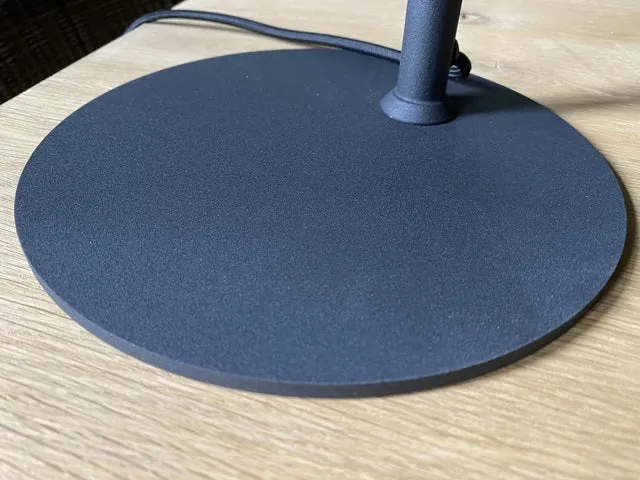 Tischlampe schwarz, moderne Tischleuchte schwarz